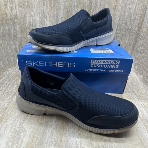 Skechers Other - Skechers Men's Equalizer 3.0 Bluegate Loafer Casual Shoe 529845 Navy Size 13M